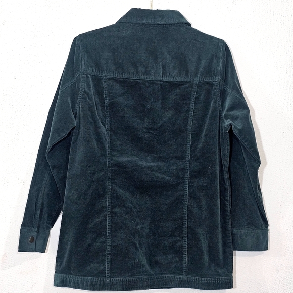NorthStyle Women's Deep Green Denim Jacket - Picture 10 of 11